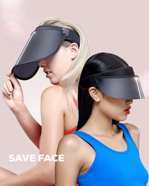 UV Half Face Shield by Save Face Brand